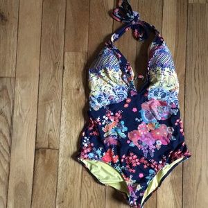 Nanette Lepore Floral One Piece Swimsuit